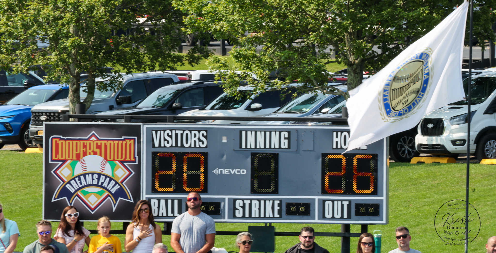 John HTB Black; Cooperstown Opening Ceremonies